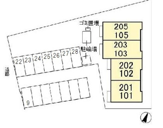 【駐車場】