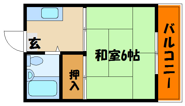 大蔵ハイユニの間取り