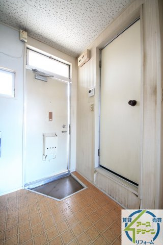 大蔵ハイユニの玄関