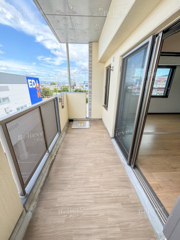 ソフィア21新合川のバルコニー|日当たりの良いバルコニー♪