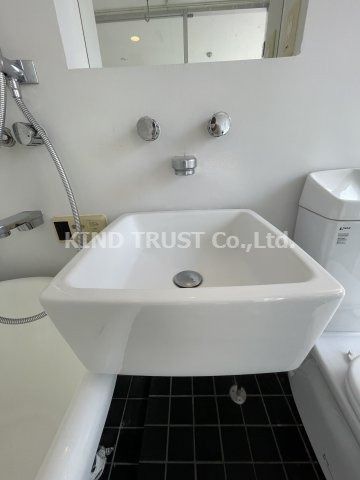 アクアプレイス大阪レジェンドⅡの洗面所|スペースが確保できる洗面所です