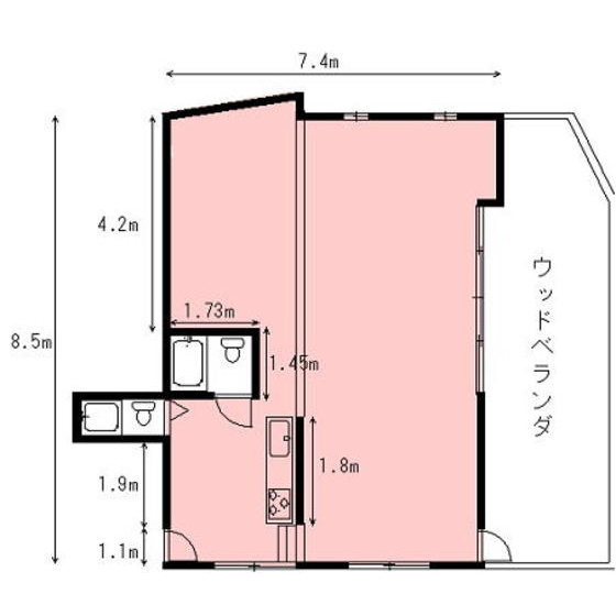 羽島舟橋町奥村事務所の間取り