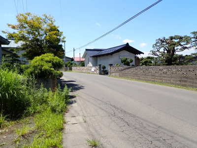 【前面道路含む現地写真】 | 黒石市高舘