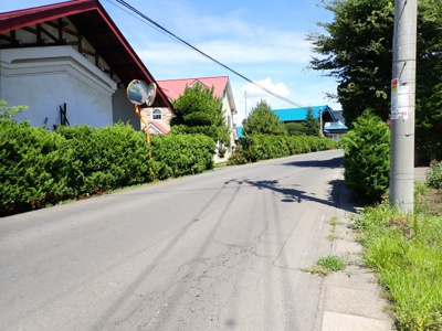 【前面道路含む現地写真】 | 黒石市高舘
