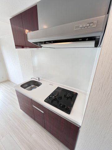 大阪市都島区都島北通２丁目の賃貸マンションのキッチン