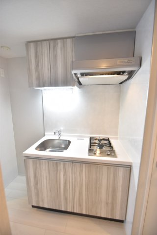 大阪市都島区都島南通２丁目の賃貸マンションのキッチン