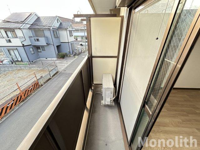 グリーンパレスのバルコニー