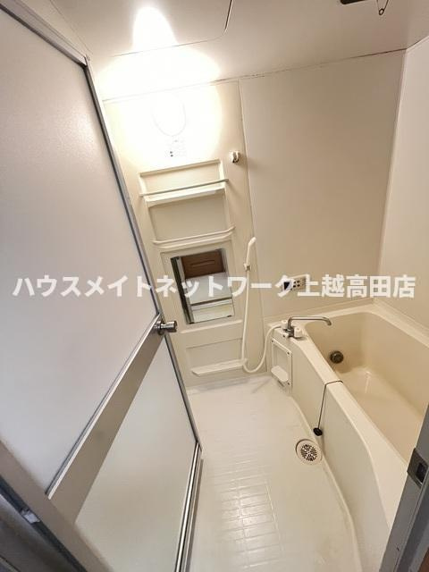 ベルオーク戸野目の浴室|追焚機能付