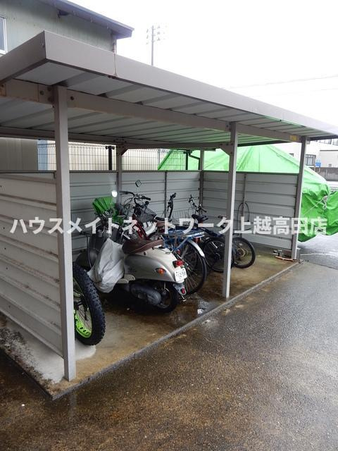 ベルオーク戸野目のその他共用部分|駐輪場