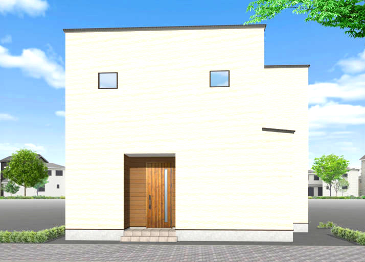 ディアタウン高岡№14　新築分譲戸建の外観パース|外観パースです