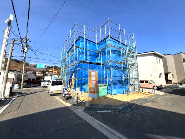 ディアタウン高岡№14　新築分譲戸建の前面道路含む現地写真|前面道路含む現地写真です