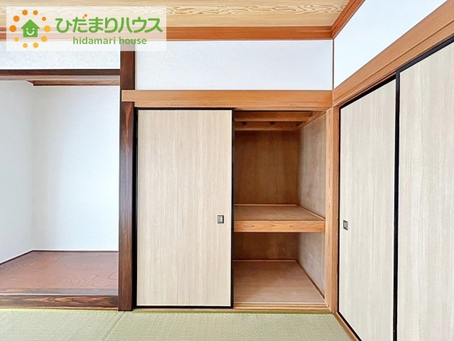 日立市かみあい町2丁目　中古戸建の収納|奥行きが広い収納スペースなので、お布団も楽々しまえますね！！