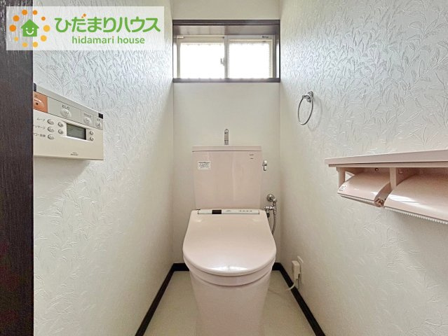 日立市かみあい町2丁目　中古戸建のトイレ|家計に優しい節水仕様のトイレです(*^-^*)