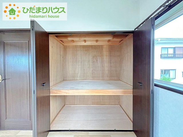 日立市かみあい町2丁目　中古戸建の収納|両開きの収納でしまった物の出し入れも楽々です(^^)
