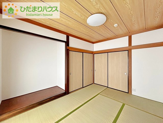 日立市かみあい町2丁目　中古戸建の和室|すぐ横になれる和室は、みんなの憩いの場(*^-^*)