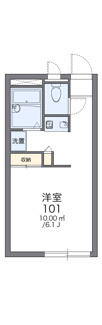 【間取り】 | レオパレスウォーターレイ | 画像2