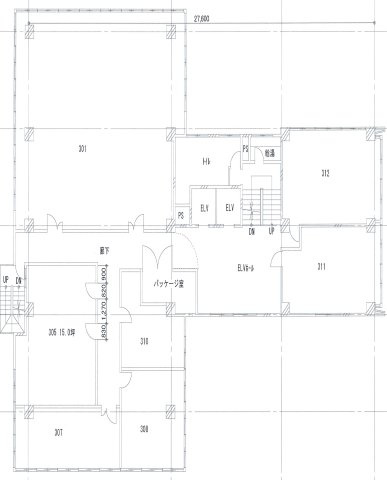 第３東ビルの間取り