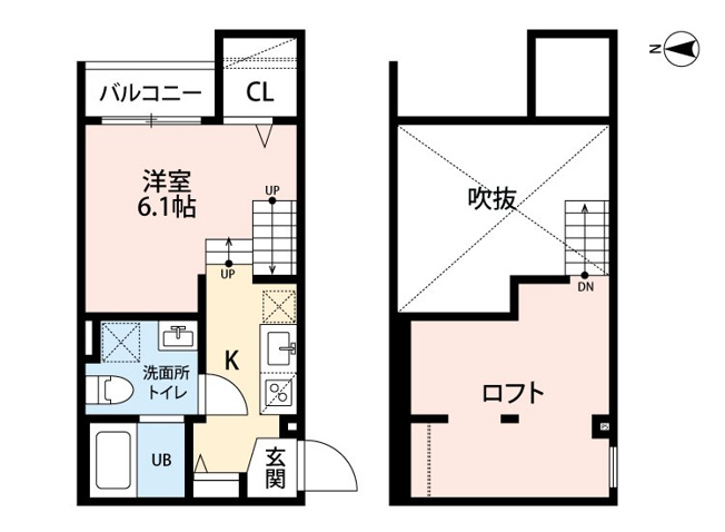 【間取り】 | aries野芥