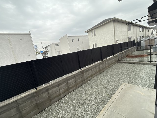 エスポワール　１棟のバルコニー