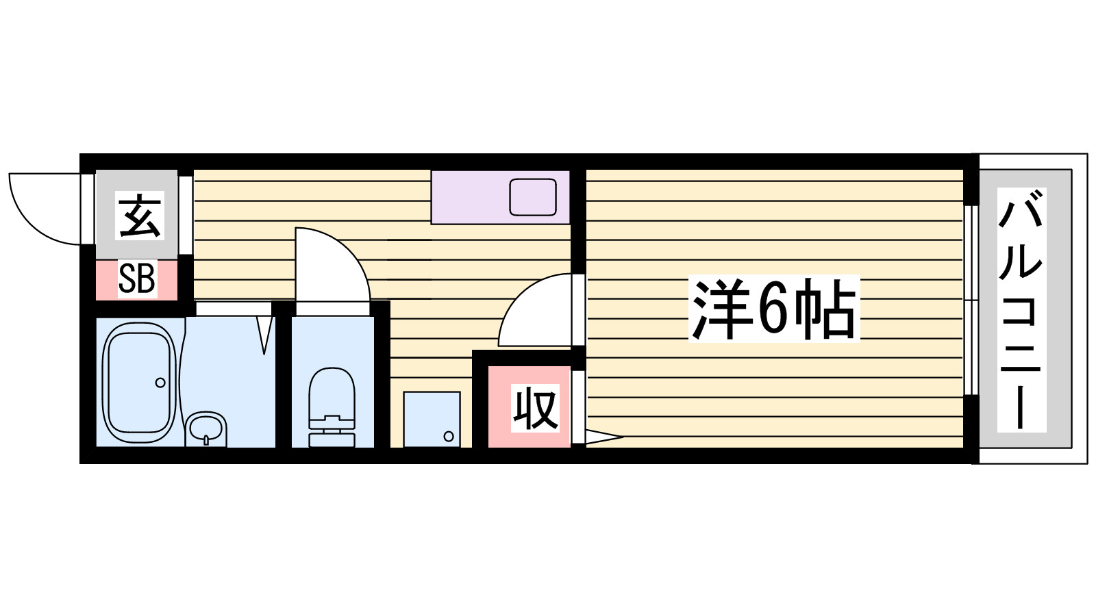 ベルセゾンミキの間取り