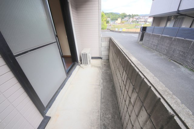 ディアーレコトブキA棟のバルコニー