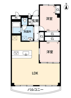 【間取り】 | 南茨木駅前ハイタウンB棟