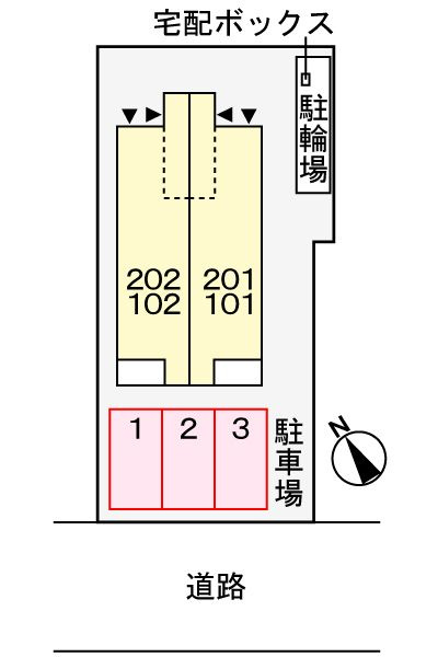 アメニティ　エリア　２０２４　　刈谷市近郊の賃貸はクラスホーム刈谷店の駐車場