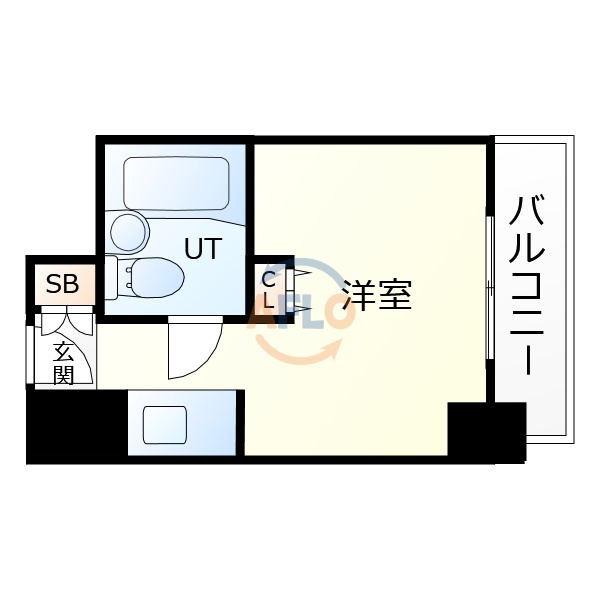 アーバンエース上本町パル　真田山小学校区の間取り|アーバンエース上本町パル　間取り
