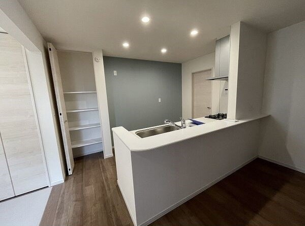 リーブルファイン牧の原３号棟のキッチン