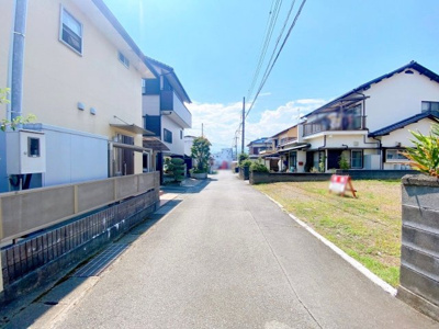 【前面道路含む現地写真】 | 富士宮市ひばりが丘