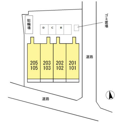 【駐車場】 | シャルムＡ(シャルムエー)
