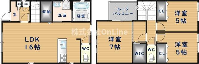 【間取り】 | ティエラ恩智(ザ)フォレスト