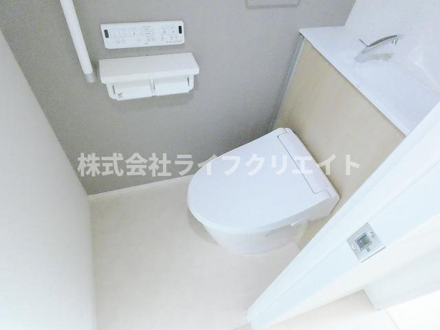 ヴィア・ラッテアのトイレ