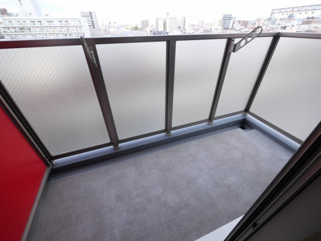 グランパシフィック今里駅前のバルコニー