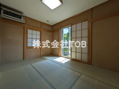 【和室】 | 松庵一丁目戸建-定期借家契約5年- | 6帖