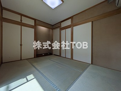 【和室】 | 松庵一丁目戸建-定期借家契約5年- | 6帖