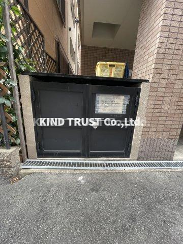 コートジリアン梅田のその他共用部分|敷地内ゴミ置き場です
