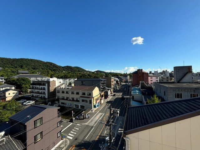 京都市東山区知恩院前　テナントビル(１棟貸）の展望|屋上　南眺望