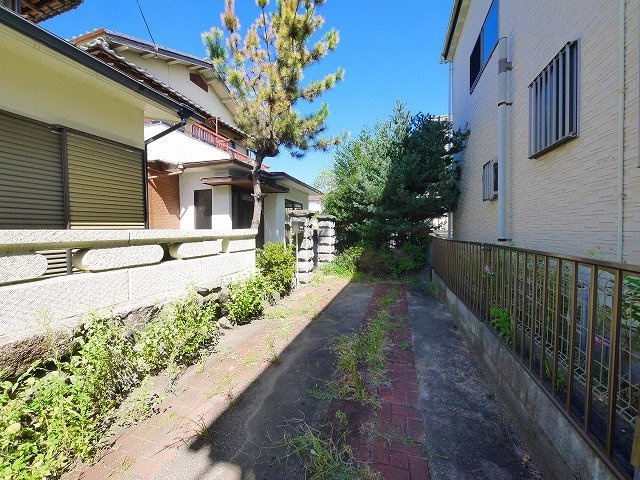 押熊町戸建の駐車場