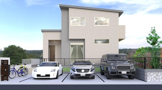 【外観パース】