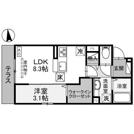 【間取り】 | ミライフハウス栄町