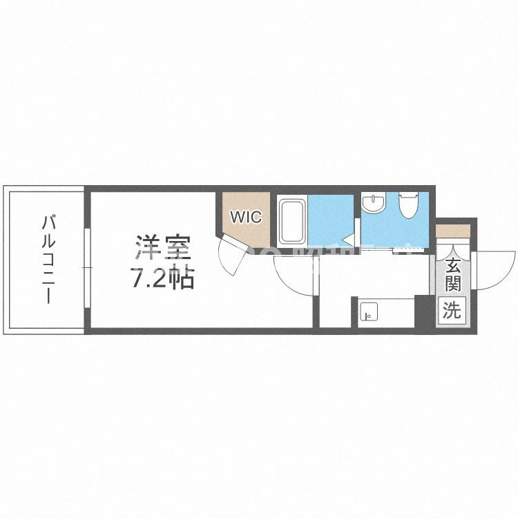 アービングNeo平野駅前の間取り