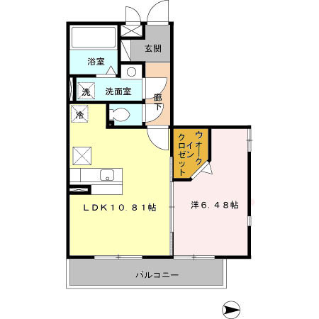 サンジュネスの間取り