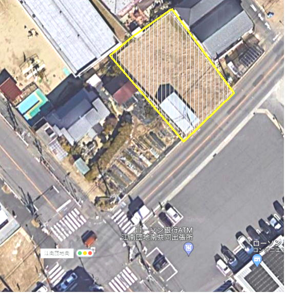 江南市前飛保町藤町　土地の外観