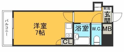 【間取り】 | 仲介手数料半額！HPに初期費用掲載してます！オリオンビル