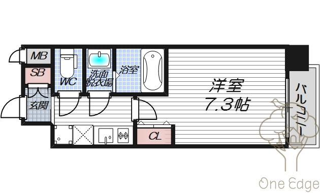 LIVIAZ SHIN-OSAKA Cielの間取り