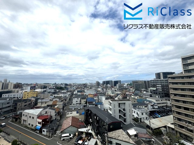 ファミール北大阪ライトコートの展望|前面棟なしで眺望有