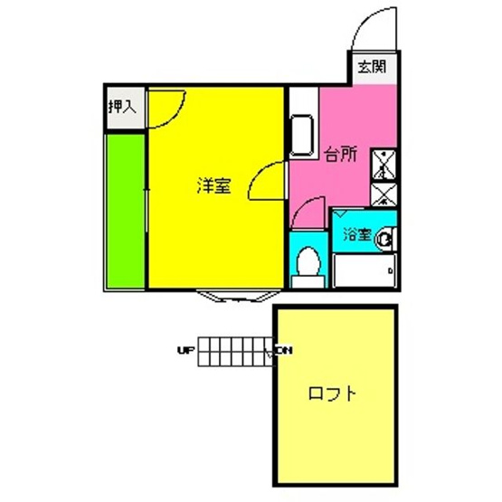 【間取り】 | オリュンポス・Ⅰ | 現況優先。