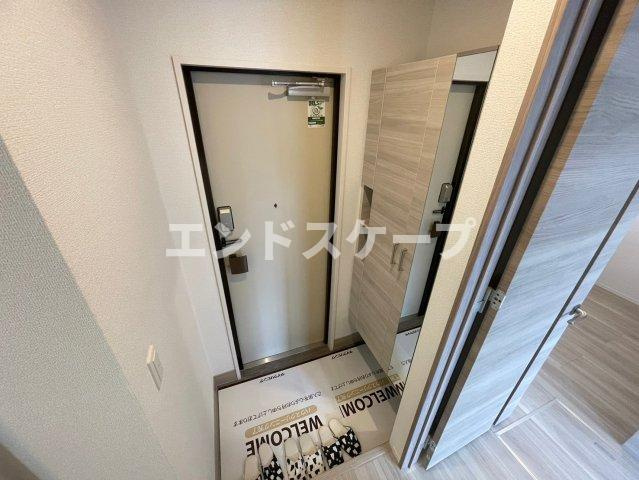 パークサイドグリーンの玄関|高崎、前橋、伊勢崎エリアのお部屋探しはエンドスケープまで！お客様の理想お聞かせ下さい♪