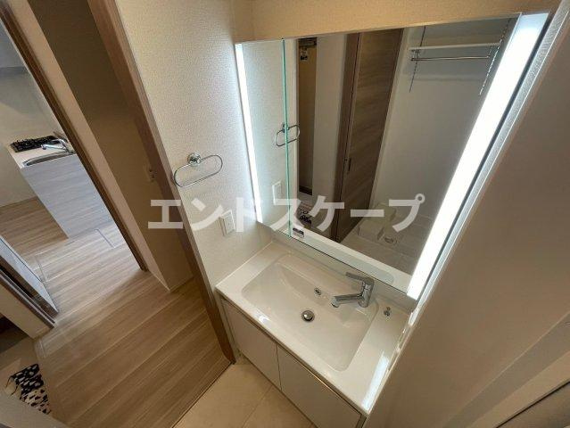 パークサイドグリーンの洗面所|高崎、前橋、伊勢崎エリアのお部屋探しはエンドスケープまで！お客様の理想お聞かせ下さい♪